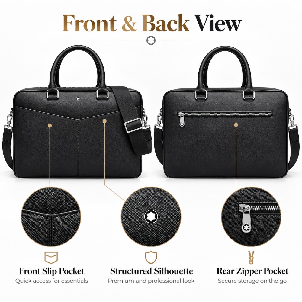 Luxury Men Business Briefcase  - Luxury Bags Tote 评论和价格