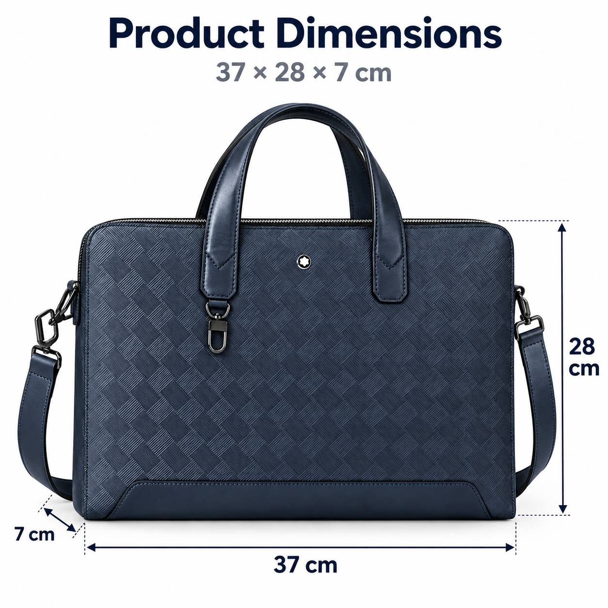 Luxury Men's Slim Business Bri - Luxury Bags Tote 评论和价格